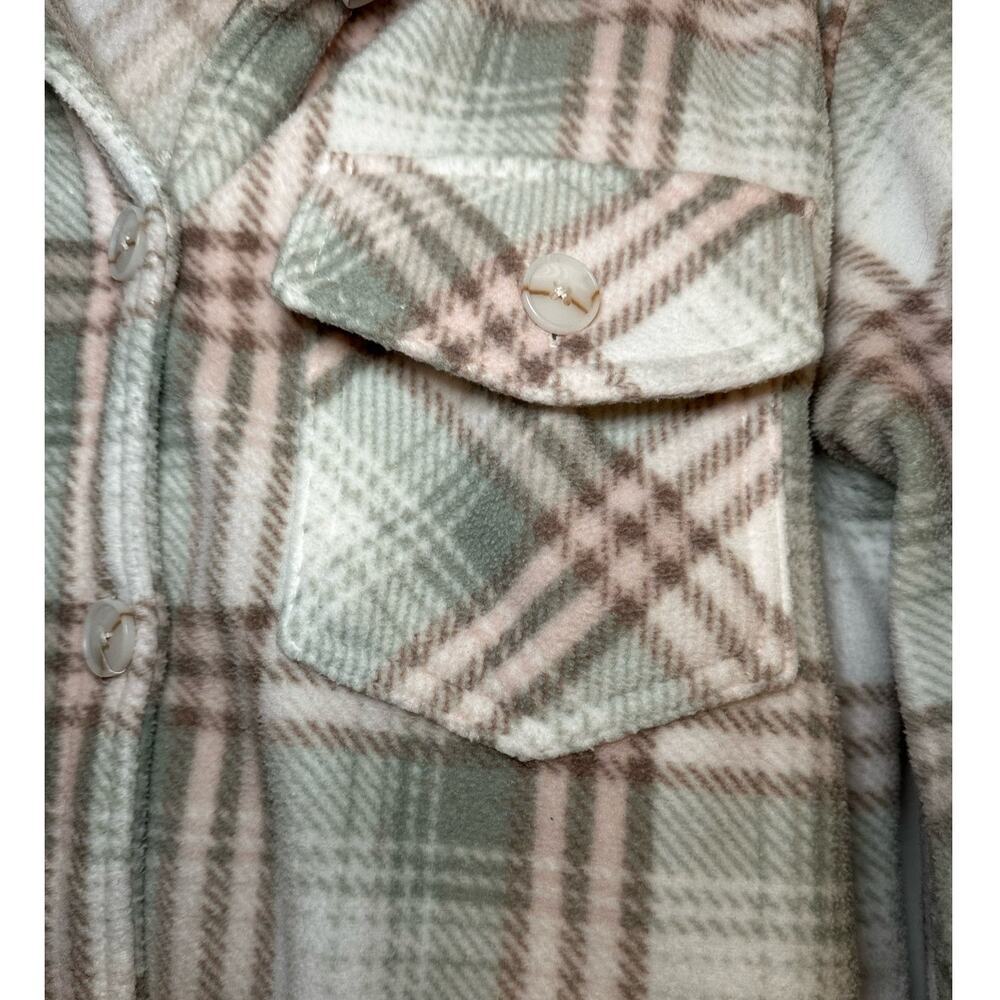 Thread & Supply | Medium |‎ Plaid Flannel Shacket heavyweight unlined - Picture 5 of 7